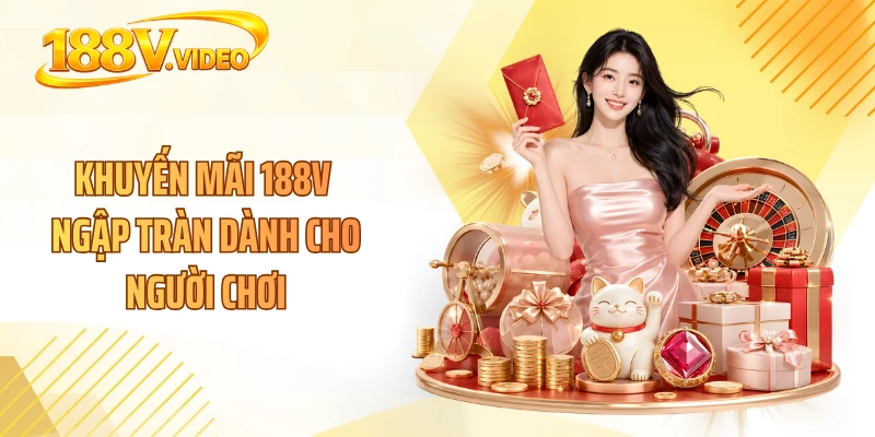 Khuyến mãi 188V ngập tràn dành cho người chơi